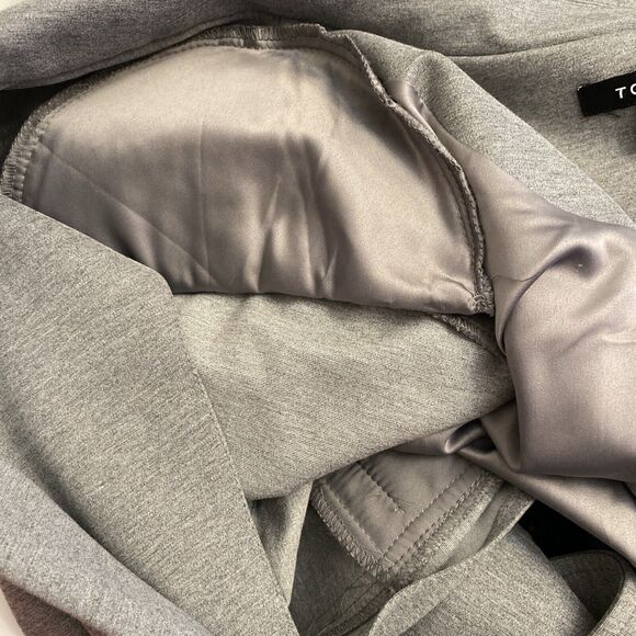 Torrid Womens Tailored Ponte Blazer Size 6/6X Gray Wrinkle Free Plus Size - Picture 8 of 8